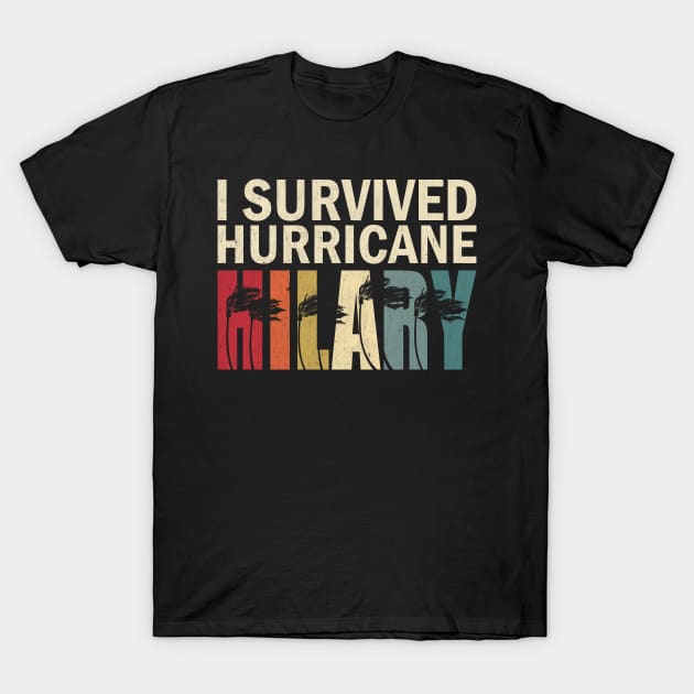 I Survived Hurricane Hilary T-Shirt by AnKa Art